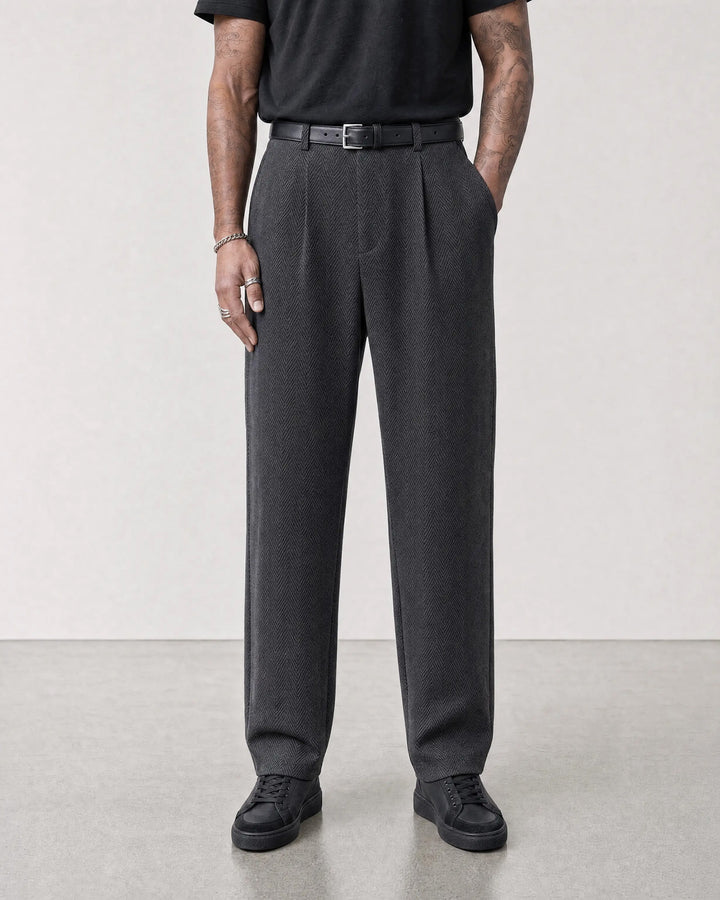 Heringbone Grey