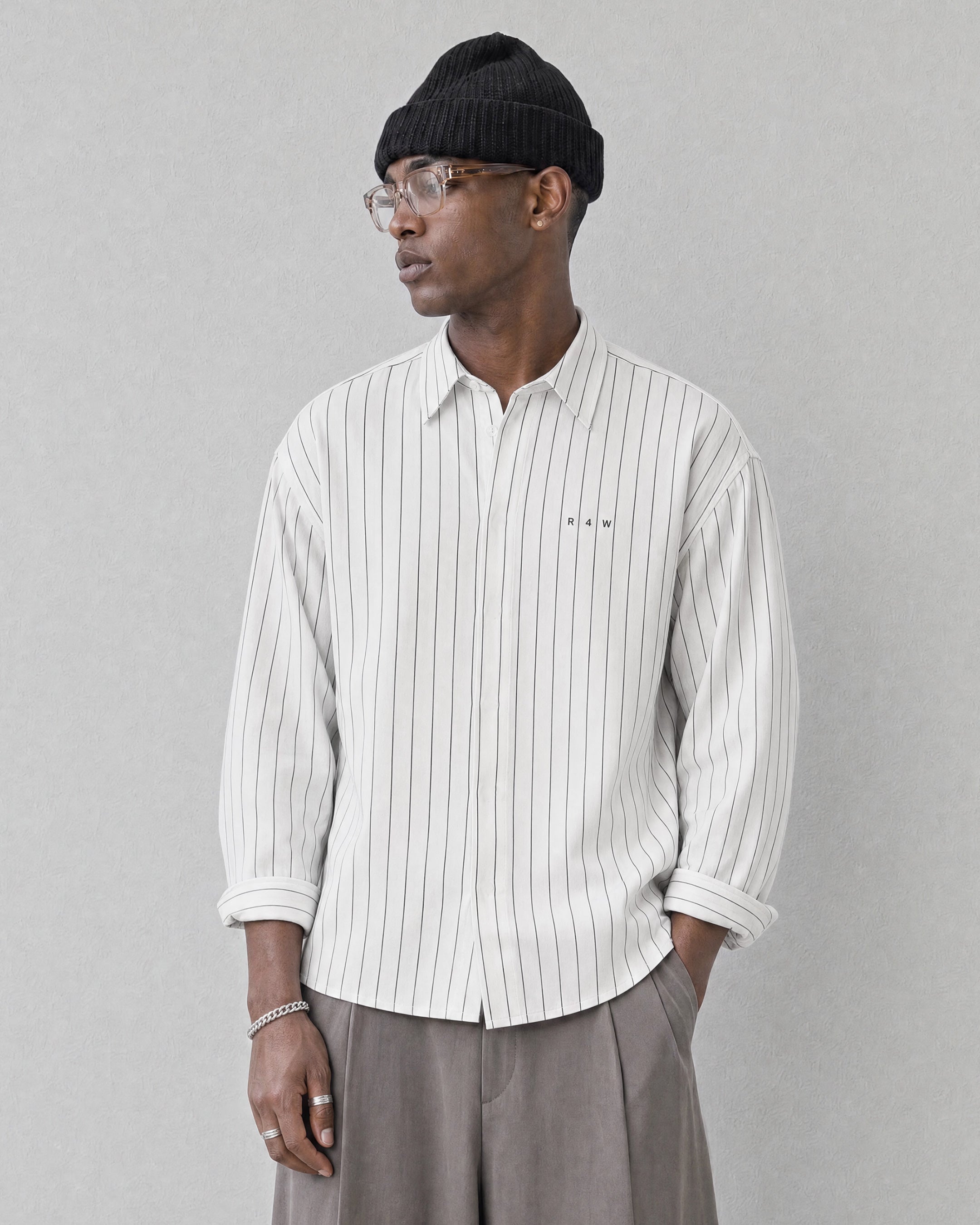 Striped White
