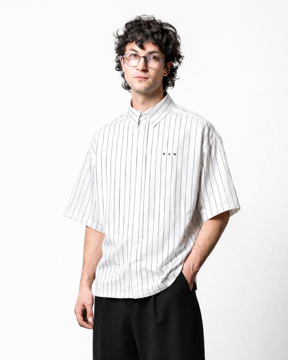 Striped Broken White